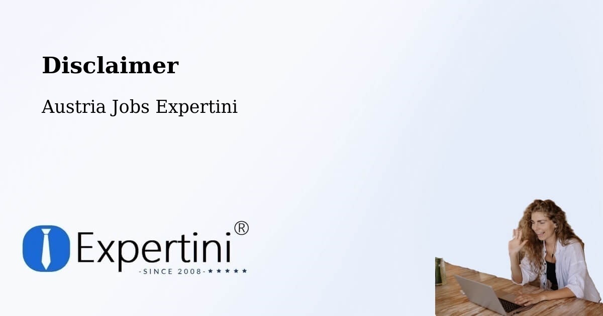 Disclaimer – Eberau - Austria Jobs Expertini